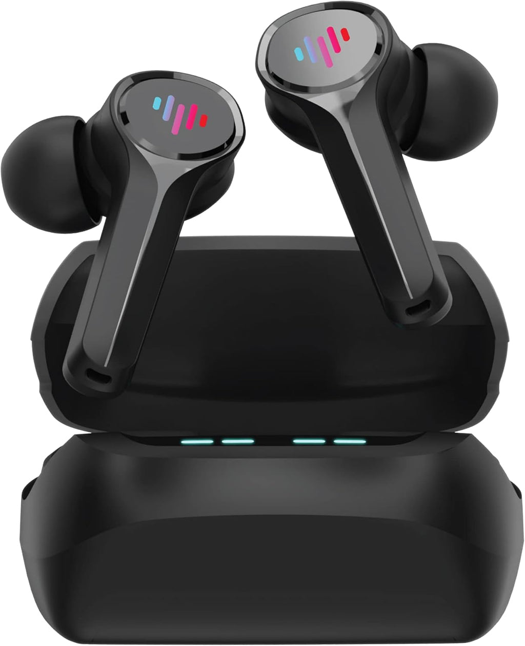 Purple Gaming Wireless Earbuds with Charging Case D1103
