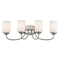 4-Light Matte Opal Glass Shade Vanity R609742