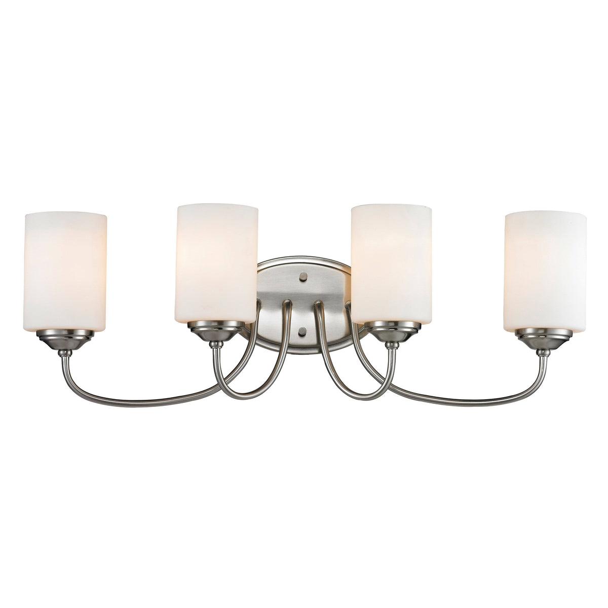 4-Light Matte Opal Glass Shade Vanity R609742