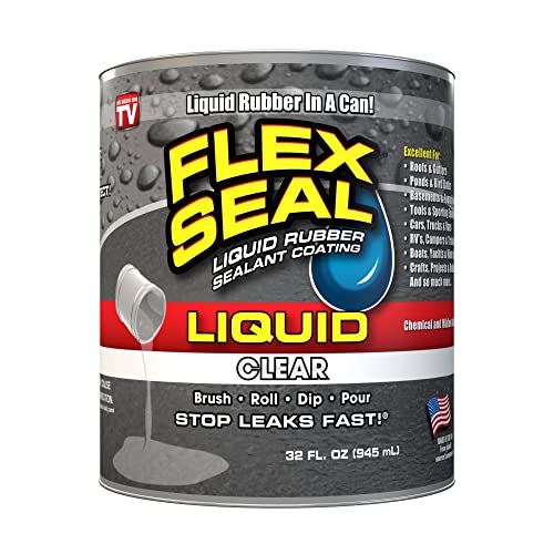 Clear Liquid Rubber Coating Sealant, 32 oz Q5206