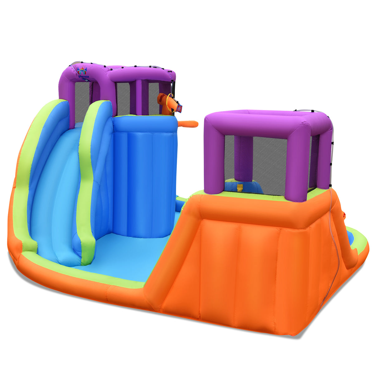 Inflatable Water Slide Bouncer with Climbing Wall M98304