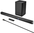 2.1 channel soundbar with wireless subwoofer (Black) W1232