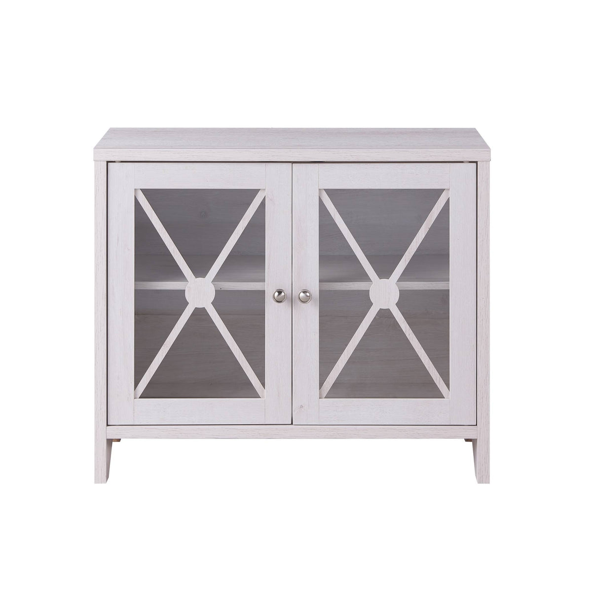 White Oak Accent Cabinet with 1-Shelf G978