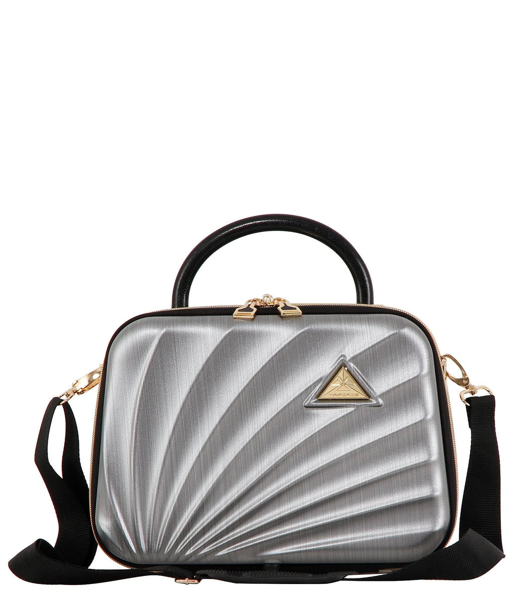 Silver 2-Sided Travel Beauty Case C775472