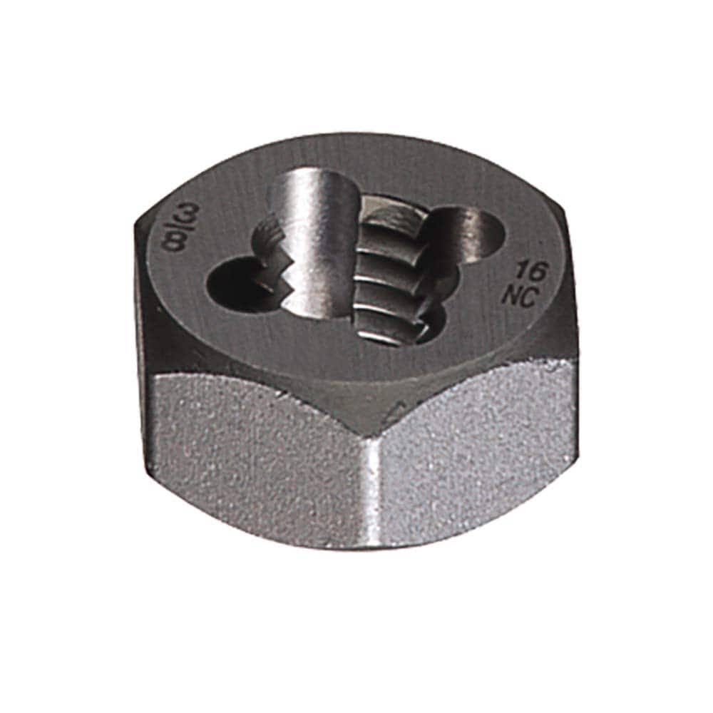 HSS Hexagon Rethreading Die, 1-8 UNC Q616