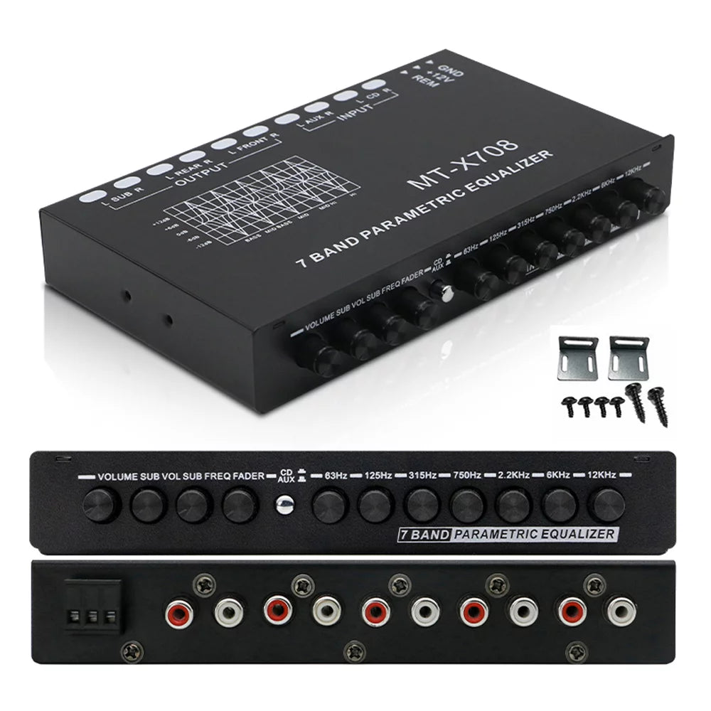 7 Band Car Audio Equalizer Q730727