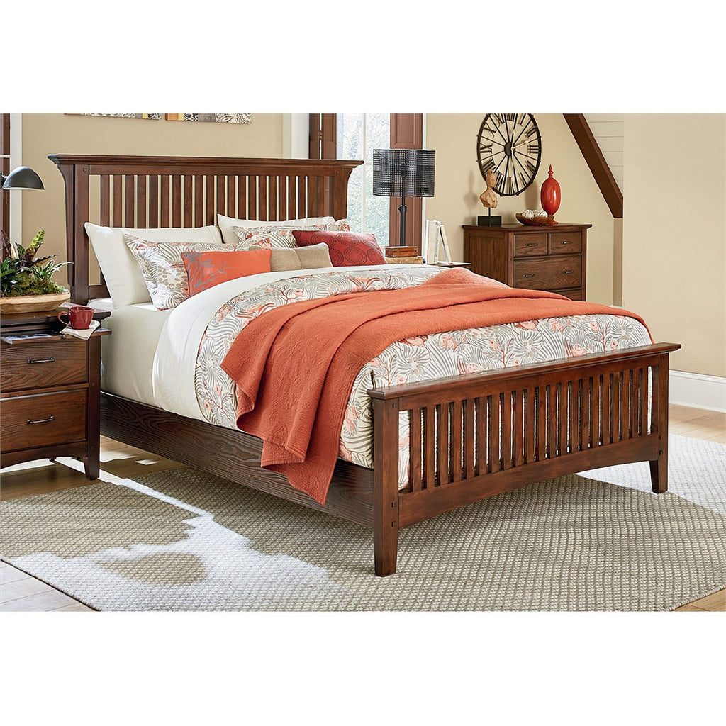 Vintage Oak Finish King Headboard W38906