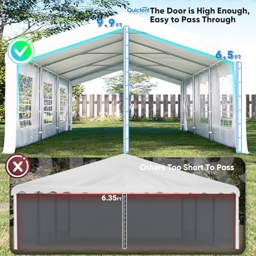 20x20 Heavy Duty Outdoor Canopy Tent with Storage Bags M2403