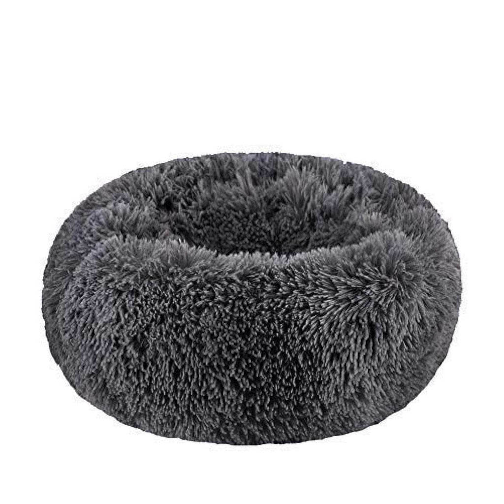 Soft Plush Round Pet Bed for Cats or Small Dogs X23411