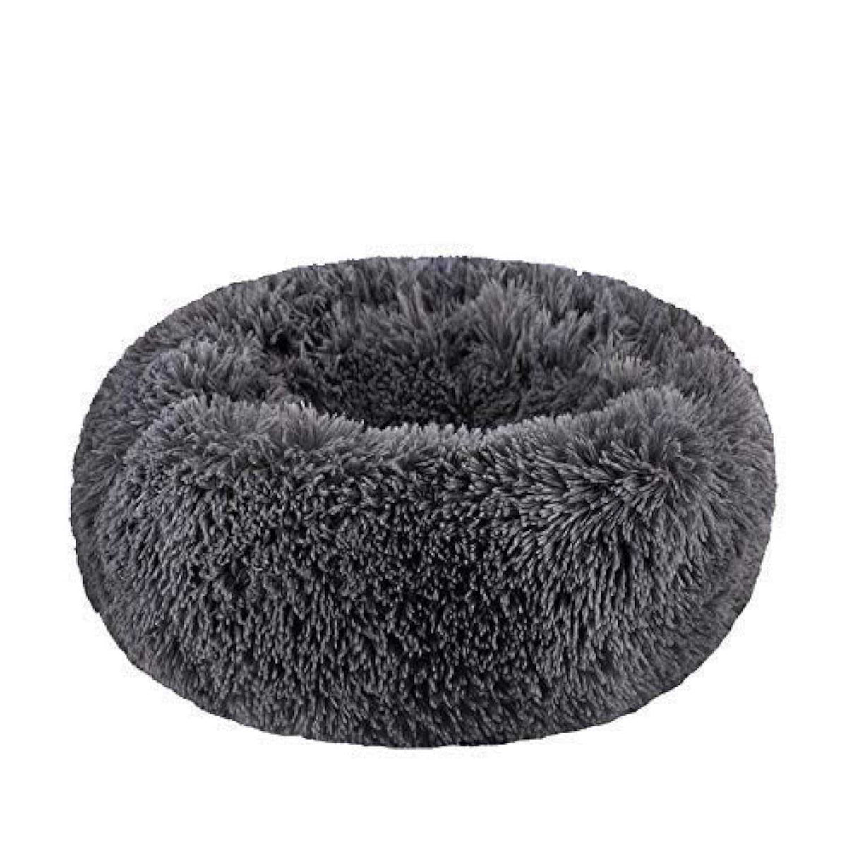 Soft Plush Round Pet Bed for Cats or Small Dogs X23411