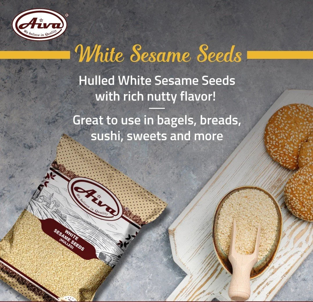 White Sesame Seeds D8037
