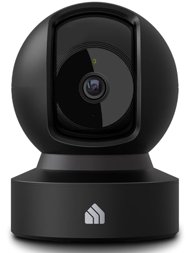 Indoor Pan/Tilt Smart Security Camera 1080p HD Night Vision White R73757
