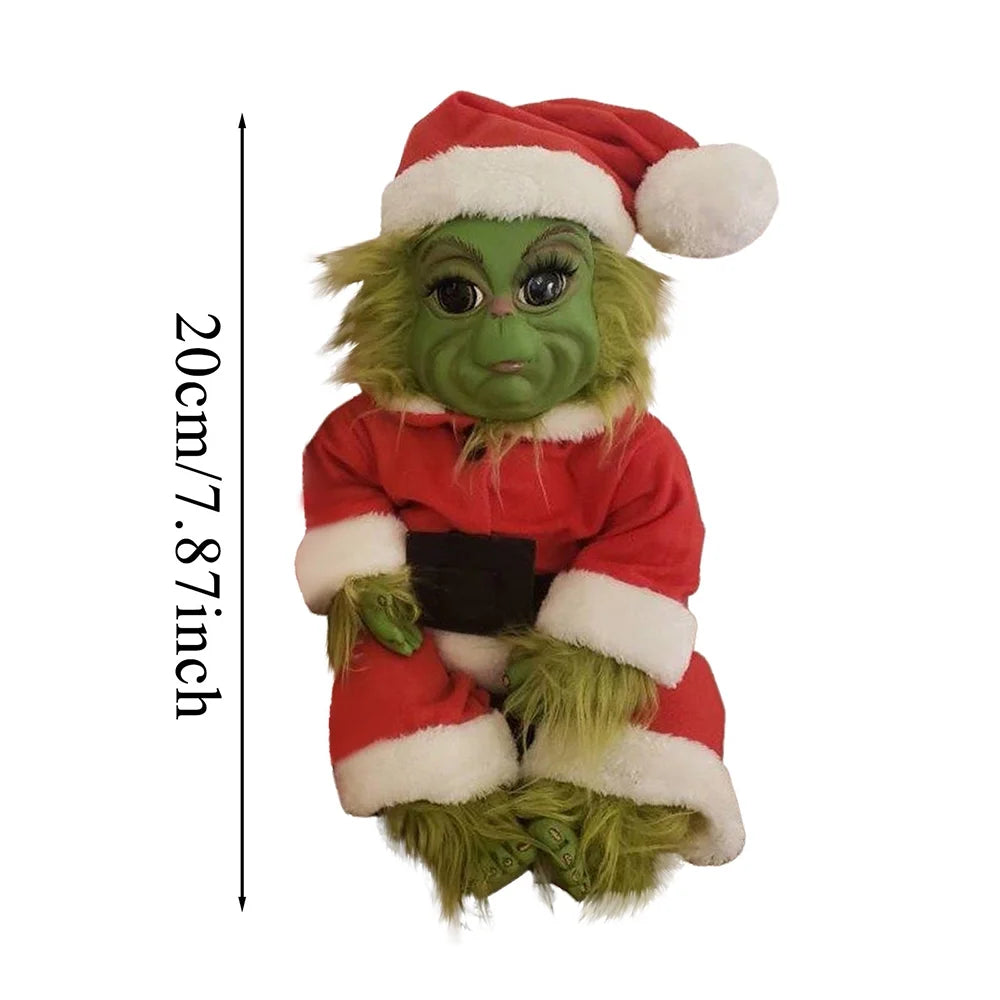 Grinch Stuffed Plush Elf Doll A4087