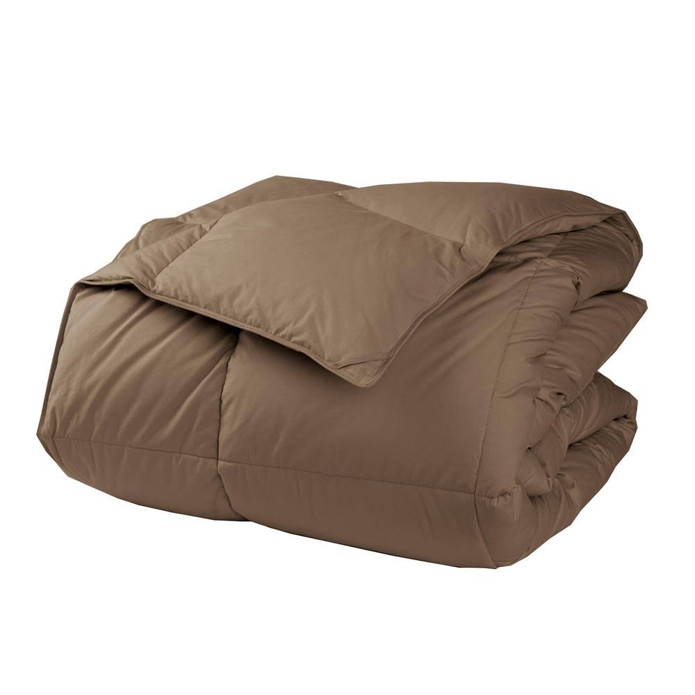 Mocha King Down Alternative Comforter I883484