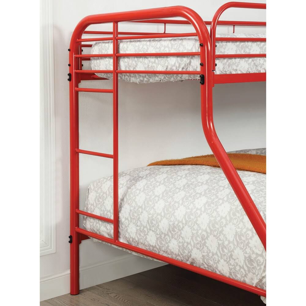 Black Twin/Full Metal Bunk Bed F54661