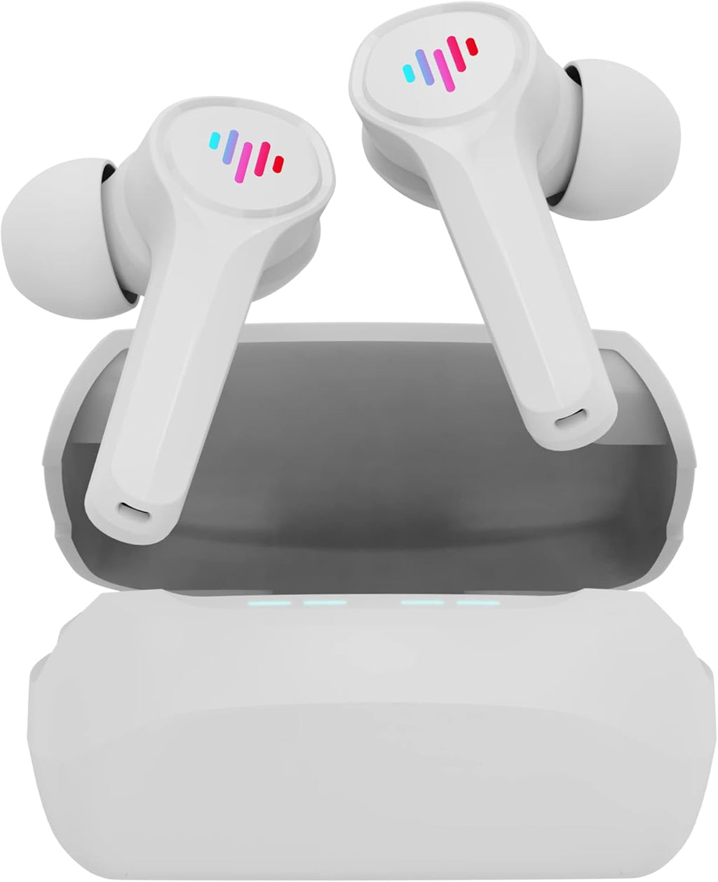 Purple Gaming Wireless Earbuds with Charging Case D1103