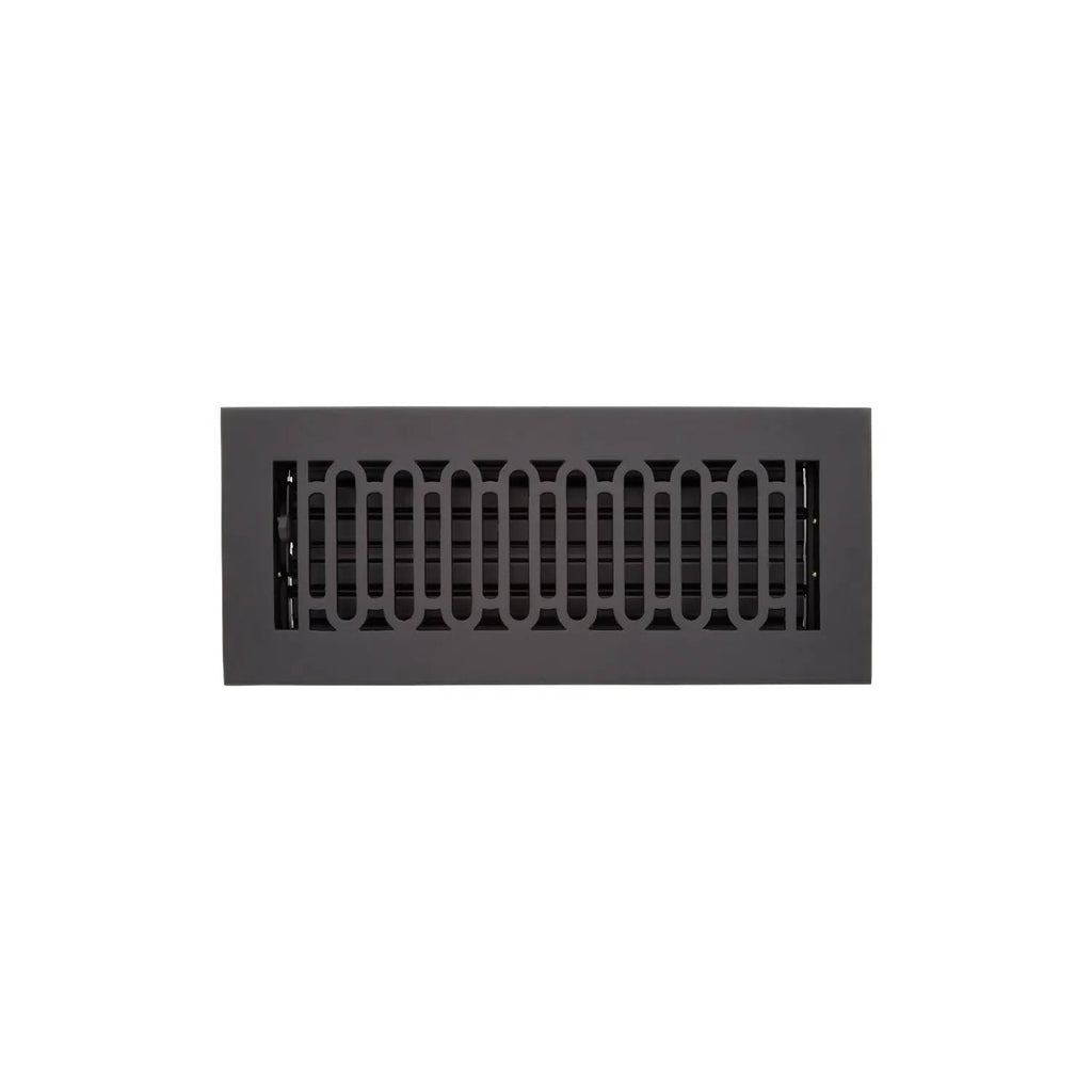 Black Cast Iron Floor Register N732