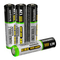 AAA High Capacity NiMH Rechargeable Batteries, 4 Pack N847