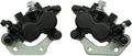 Front Left Right Brake Calipers & Pads for Kawasaki KFX700 Brute Force 650 Prairie 650 700 KVF650 KVF700 F210