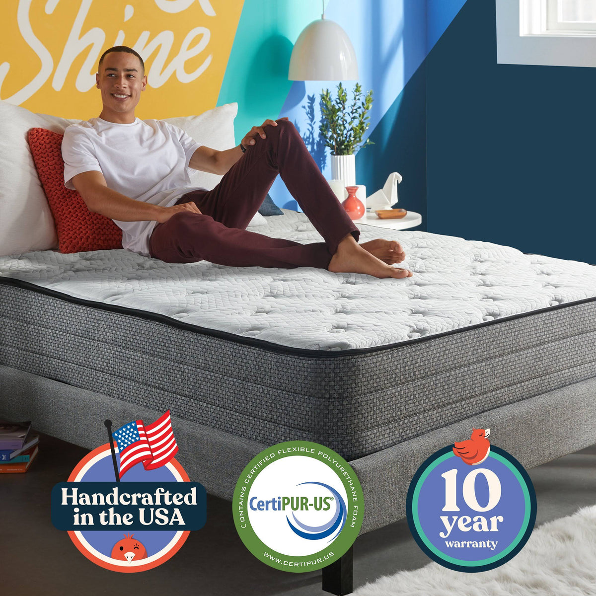 10 inch Hybrid Mattress California King D703132