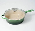 3.75-qt Cast Iron Cassadou with Glass Lid Y3673
