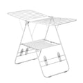 White Heavy-Duty Gullwing Portable Drying Rack P72611