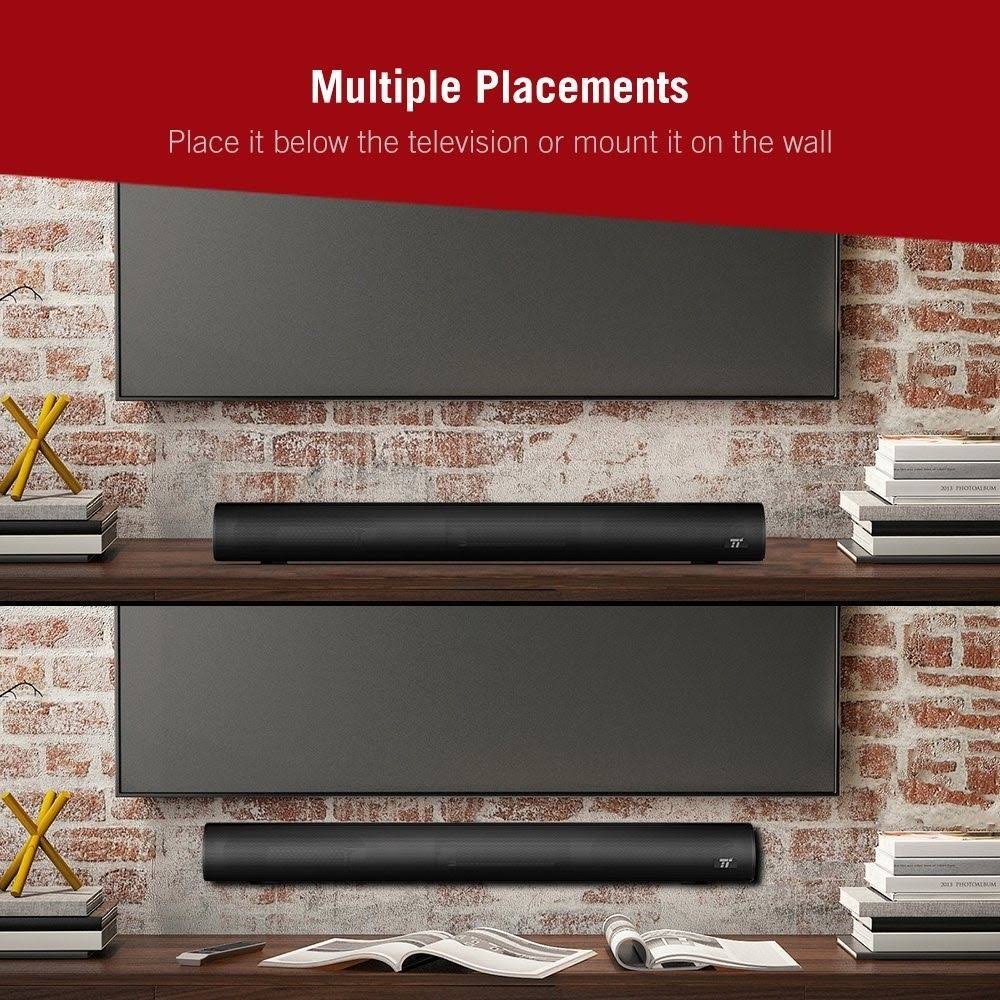 25-Inch Bluetooth Soundbar with Optical Cable V408777