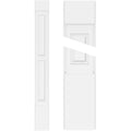 Two Equal Raised Panel PVC Pilaster (Pair) H25258