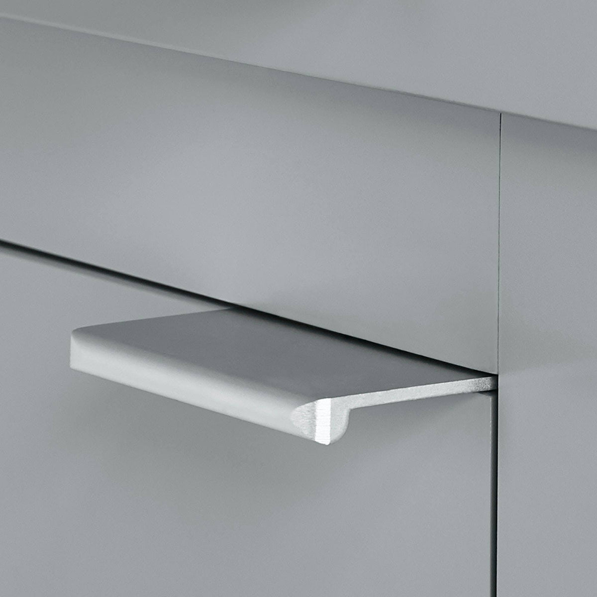 Gray Single Door Floor Cabinet L979