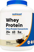 Vanilla Whey Protein Concentrate Powder 5LBS G52844