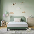 Black 8 inch Twin Size Gel Memory Foam Mattress D8931