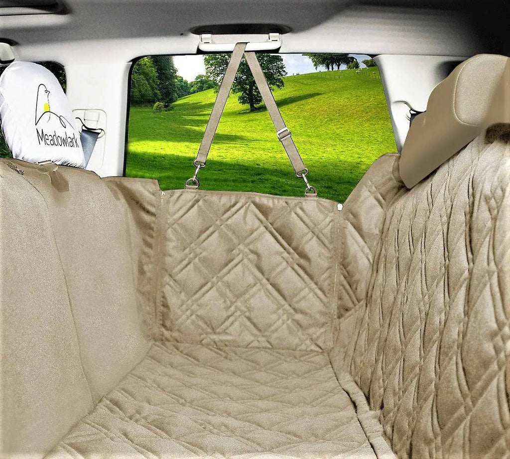 Beige Dog Seat Covers H500