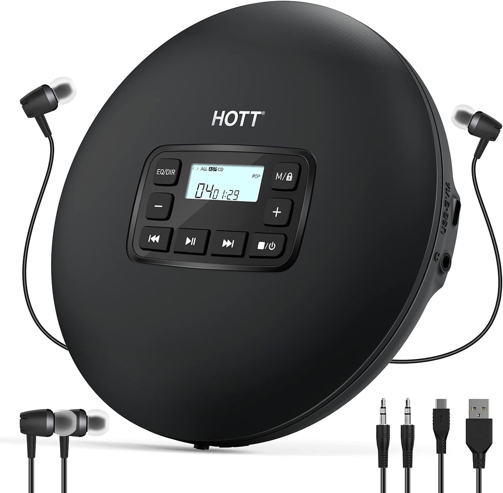 Portable CD Player with Headphones S4126