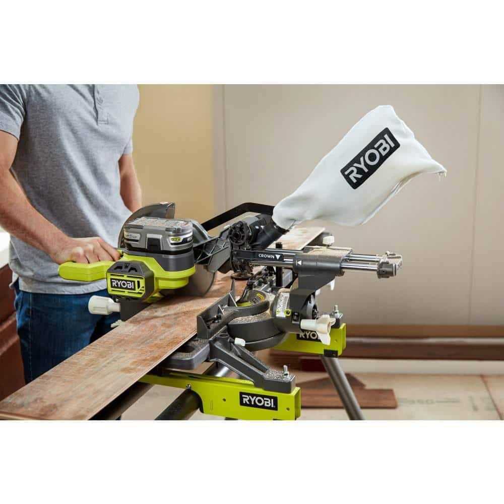Cordless 7-1/4 in. Sliding Compound Miter Saw W1734