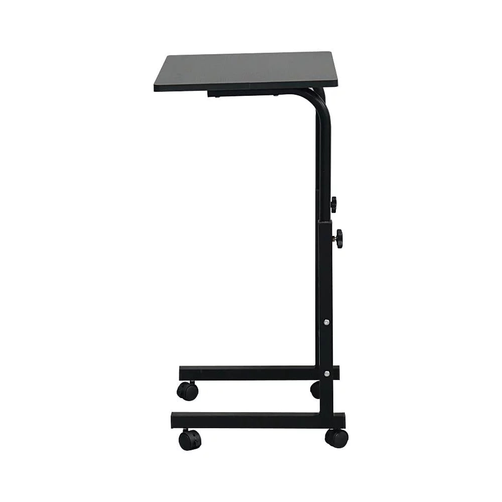 Black Mobile Laptop Desk Adjustable Side Table Z2039