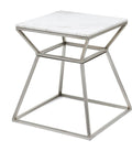 Silver Marble Side Table I428819