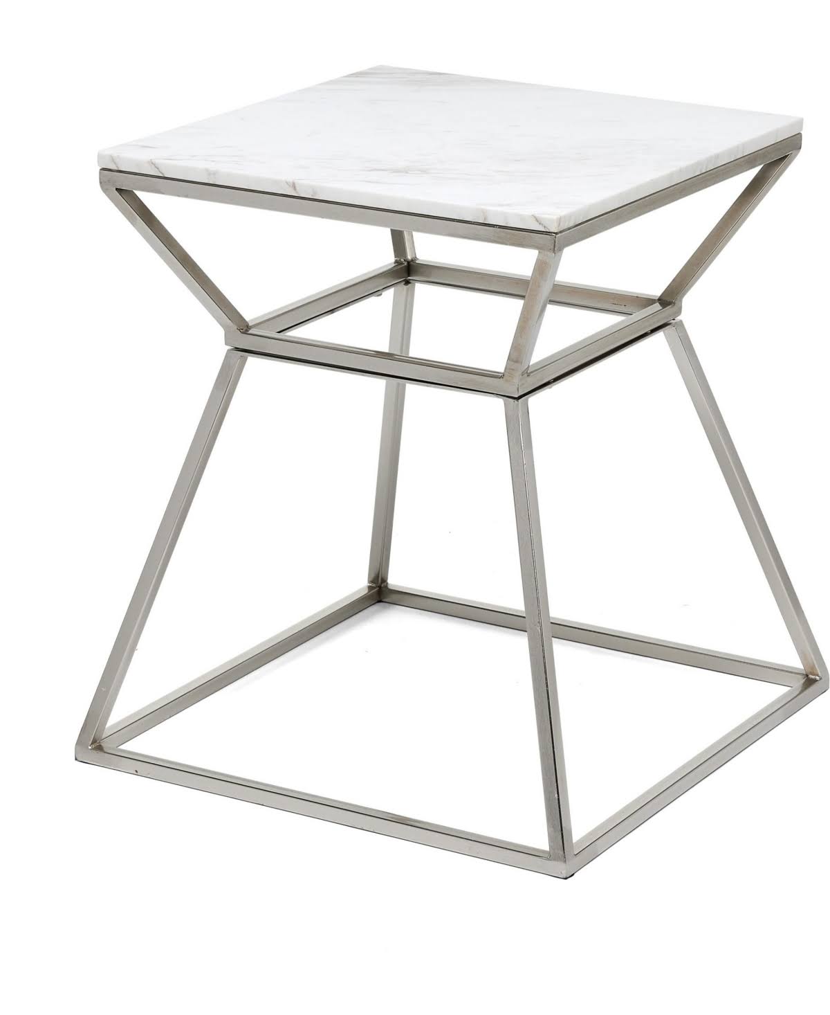 Silver Marble Side Table I428819