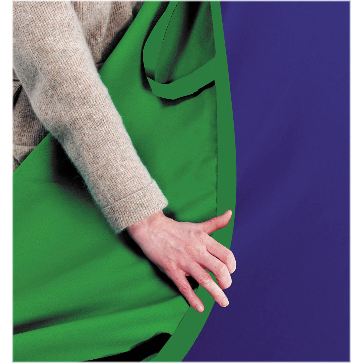 Collapsible Background 6x7 Blue/Green I525692