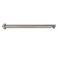 Brushed Nickel Shower Arm with Flange Y2082