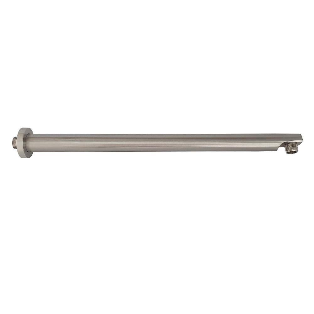 Brushed Nickel Shower Arm with Flange Y2082