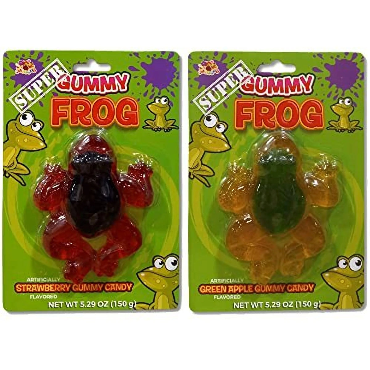 Green Apple & Strawberry Gummy 5.29 Ounce Pack of 4 N924