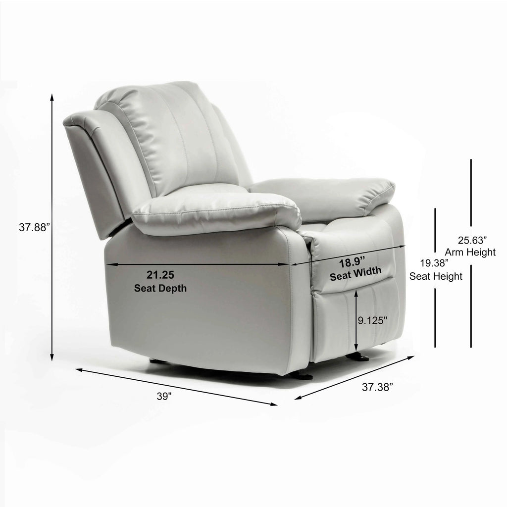 Genuine Leather Power Recliner Sofa N699861