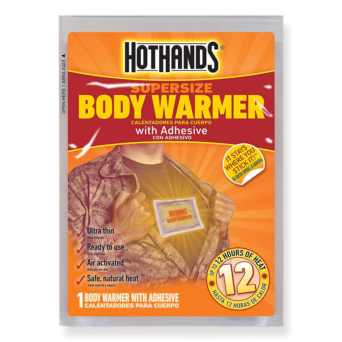 Body Warmers with Adhesive 40 Count W18654