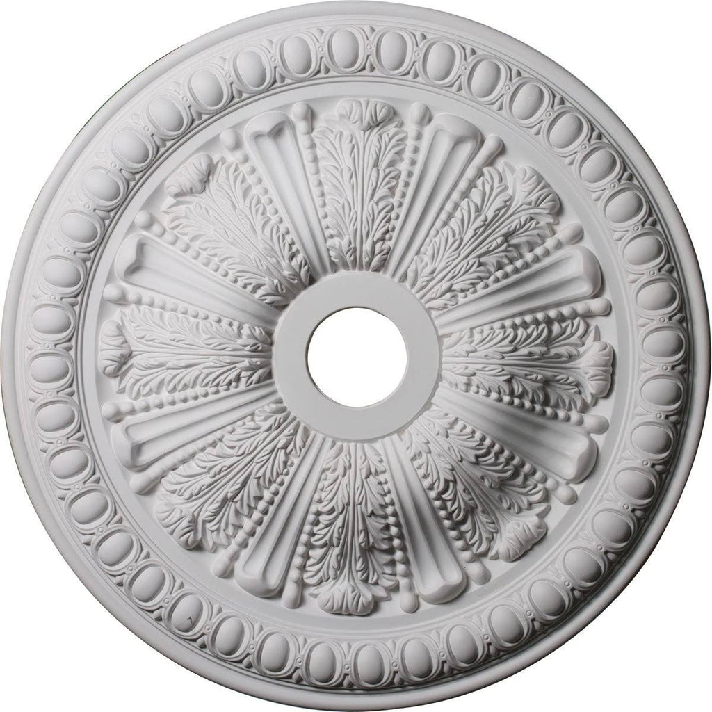Hand-Painted Silver Ceiling Medallion M74040
