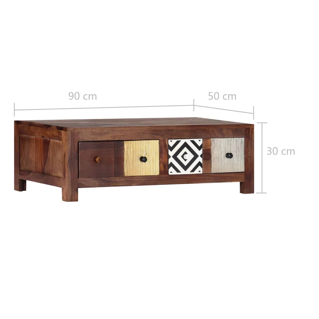 Coffee Table Solid Sheesham Wood W515