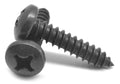 Black Oxide Phillips Pan Head Sheet Metal Screw L978