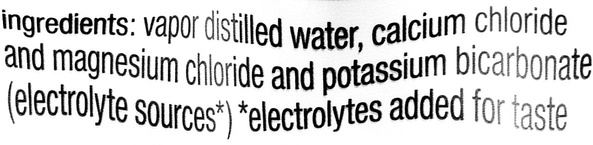 Vapor Distilled Water E528437