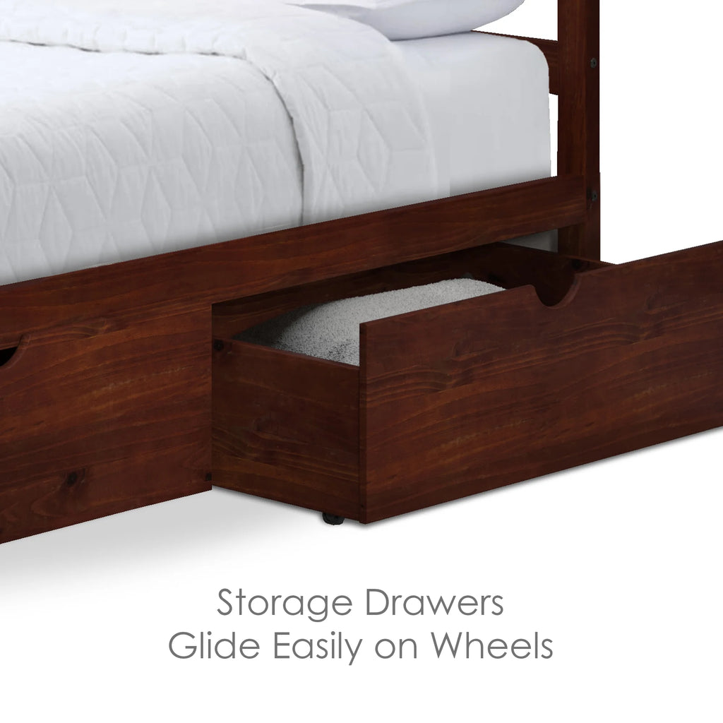 Twin Bed with Two Storage Drawers V6959