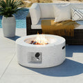 28-inch Round Propane Fire Pit Table B1971