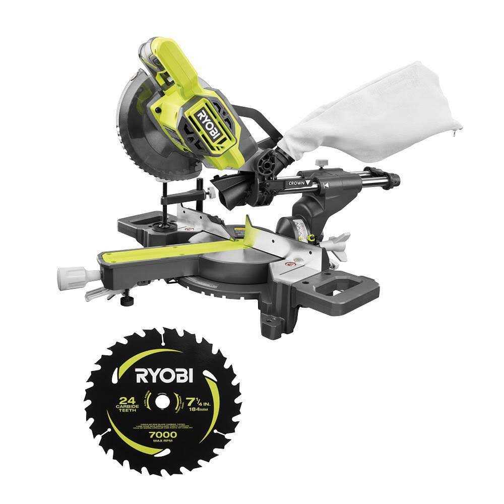 Cordless 7-1/4 in. Sliding Compound Miter Saw W1734